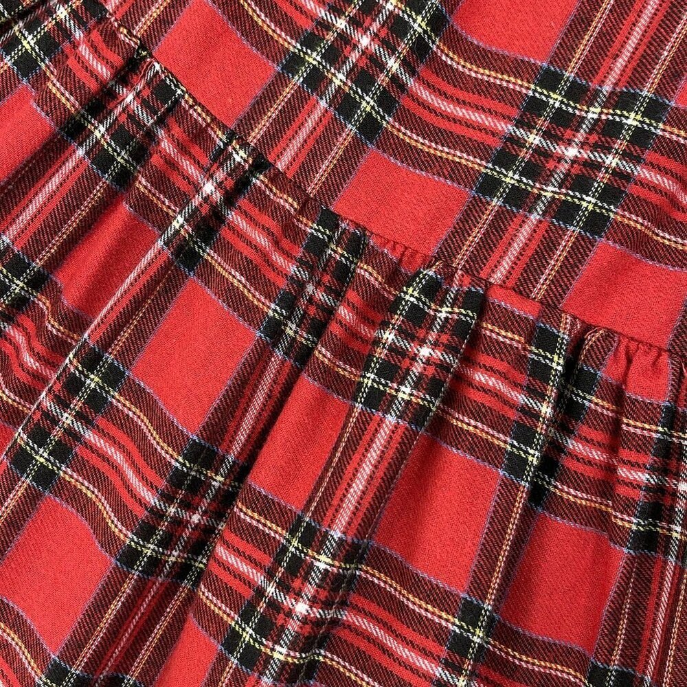 Multicolor Chic Women's Plaid Checkered Christmas Skirt - Picture 10 of 10